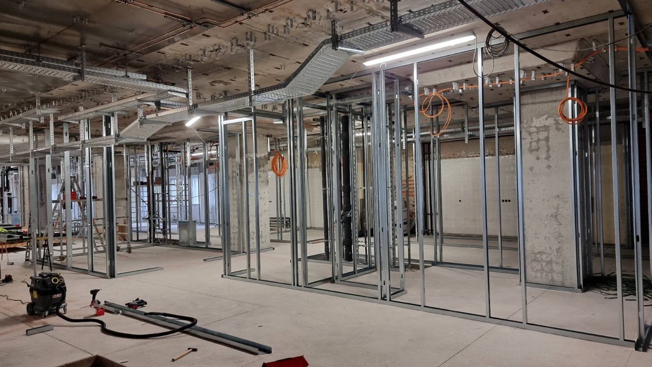 Laboratorijos renovacija LMU Klinikoje Miunchene, Vokietijoje